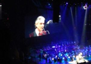 Andrea Bocelli on Valentines Day