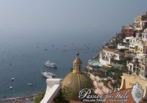 Positano by night Amalfi Coast
